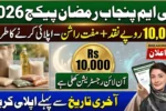 How to Apply for CM Punjab Ramzan Package 2026